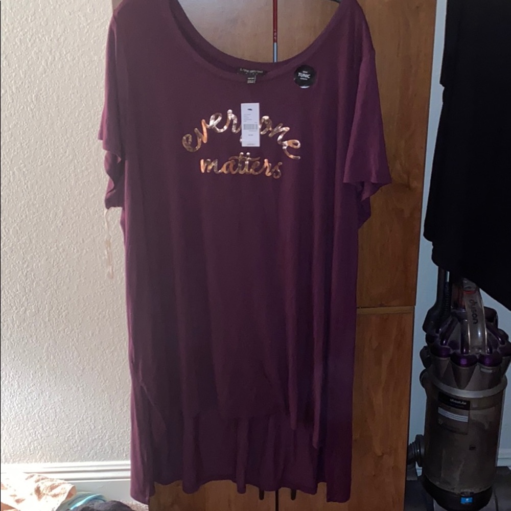 Lane Bryant long tunic 22/24 everyone matters